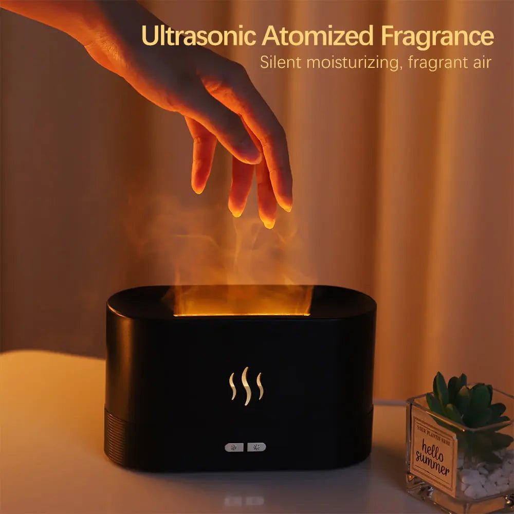 Flame Aromatherapy Diffuser - Kiicity