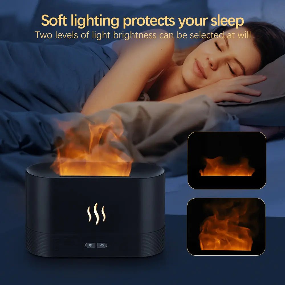 Flame Aromatherapy Diffuser - Kiicity