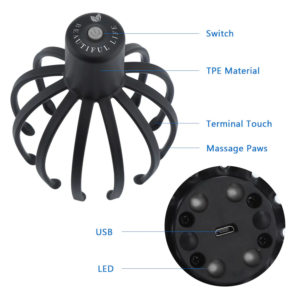 Electric Scalp Massager | Kiicity.com