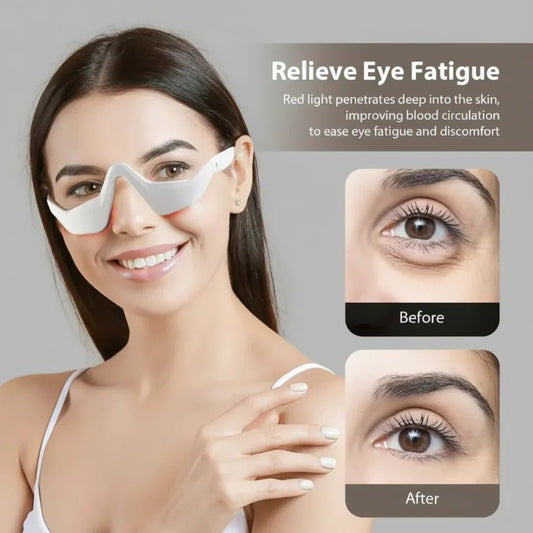 Best 3D Eye Massager with Red Light & EMS - Kiicity