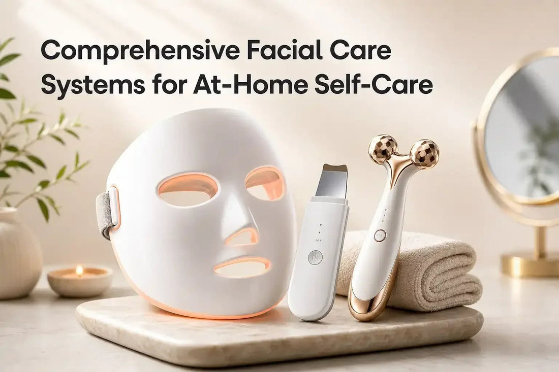 Comprehensive Facial Care Systems for At-Home Self-Care - Kiicity