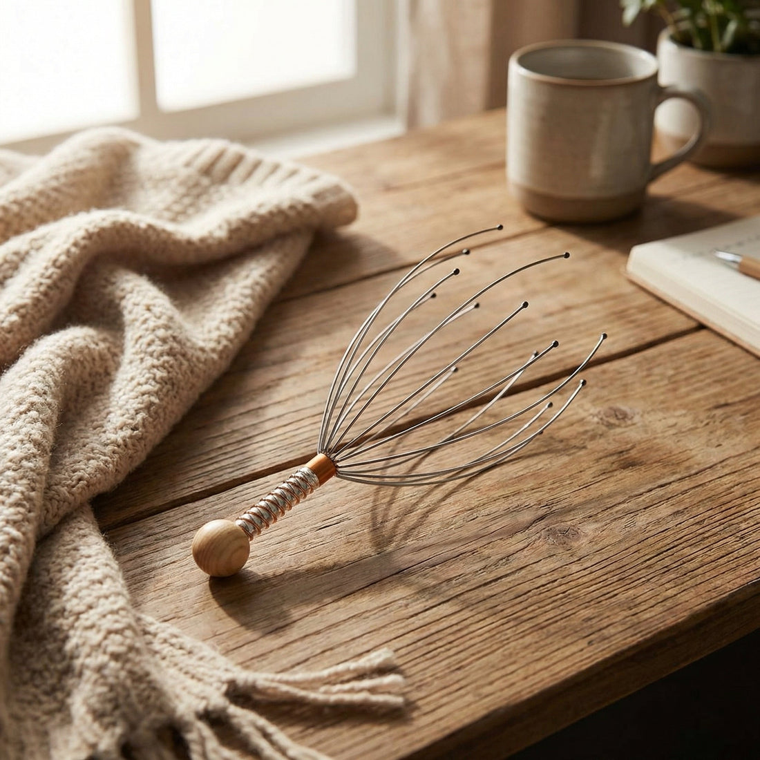 Octopus Scalp Massager: Instant Relaxation for Stress Relief - Kiicity