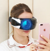 Relaxing Eye Massager with Steam Therapy for Tired Eyes - Kiicity