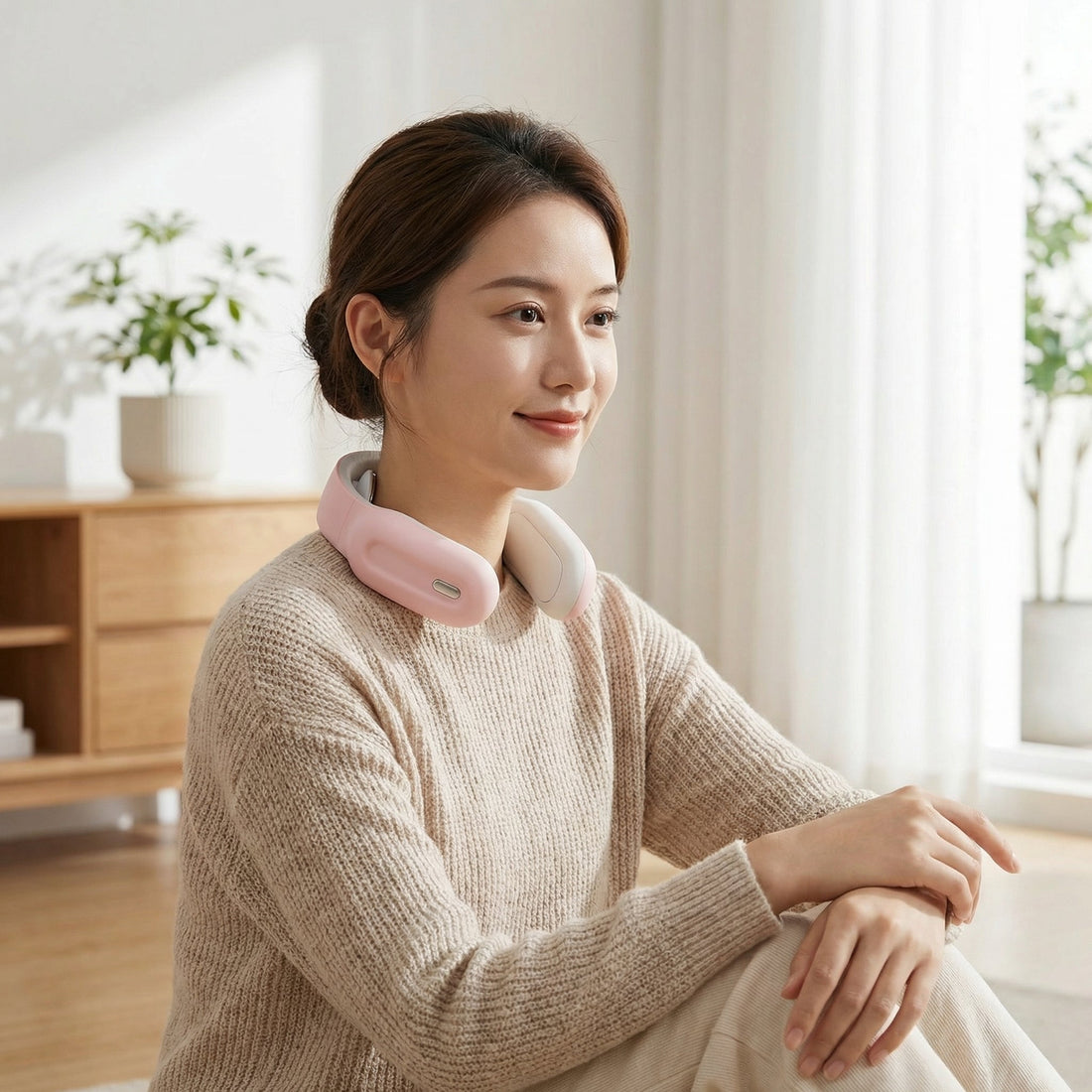 Smart Neck Massager: Neck Pain Relief & Relaxation - Kiicity