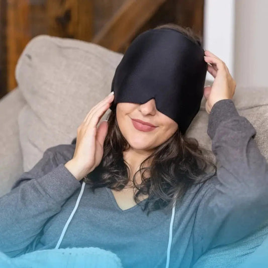 Therapy Cap: Hot & Cold Relief for Migraine Pain - Kiicity