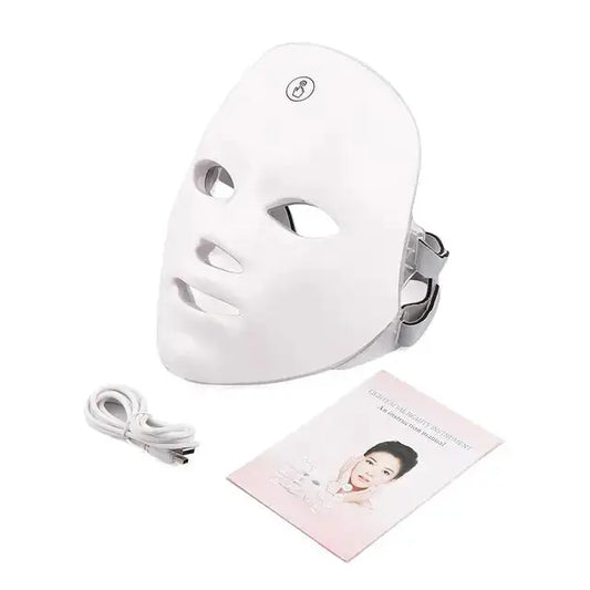White Facial LED Mask | Kiicity.com  