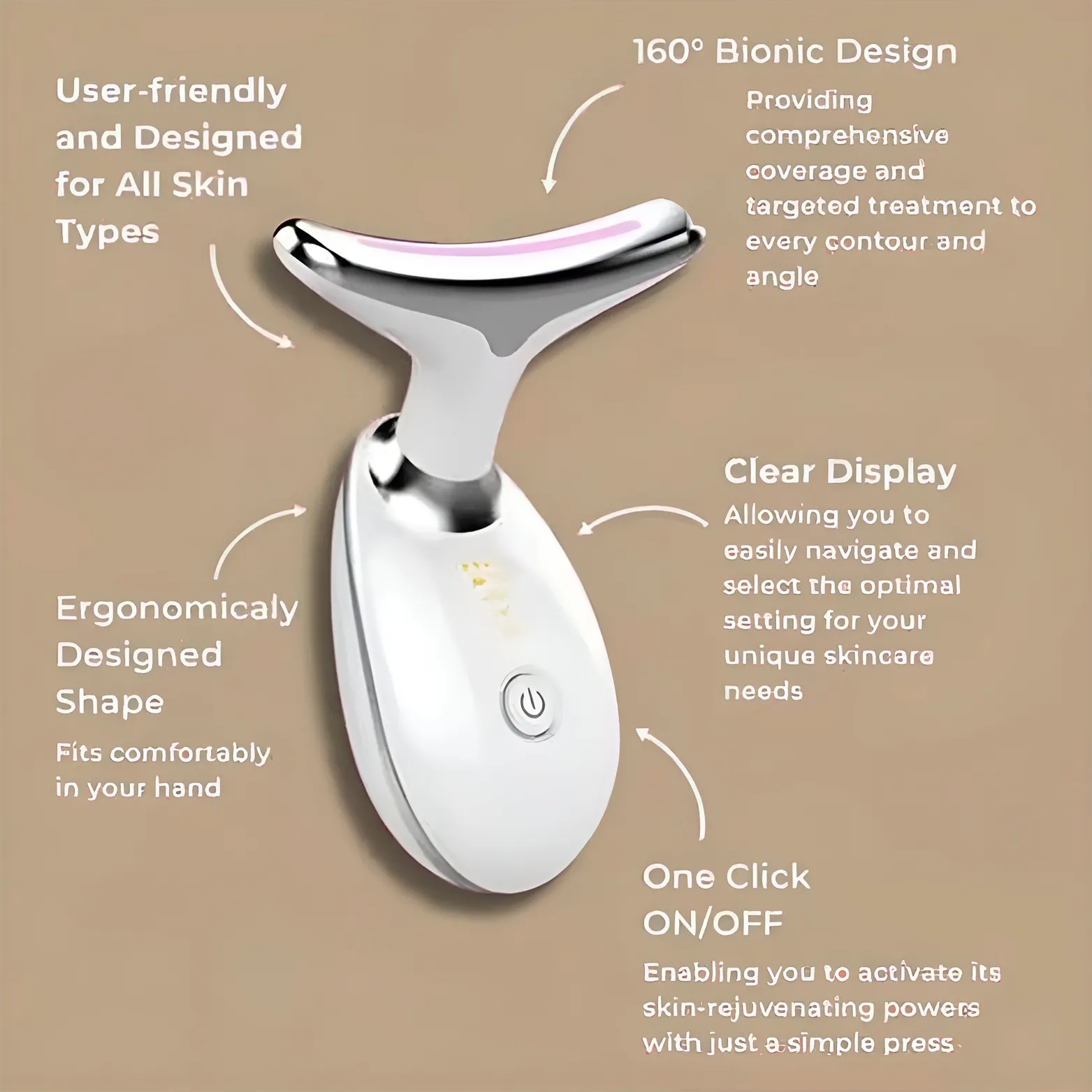 EMS Face & Neck Lift Massager