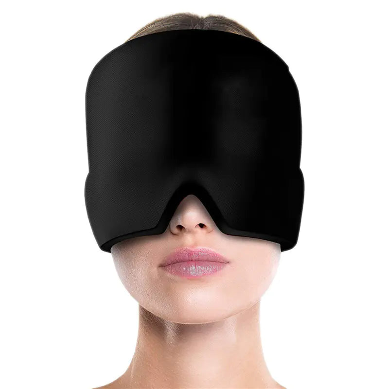Black Hot & Cold Therapy Cap | Kiicity.com