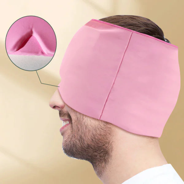 Pink Hot & Cold Therapy Cap | Kiicity.com
