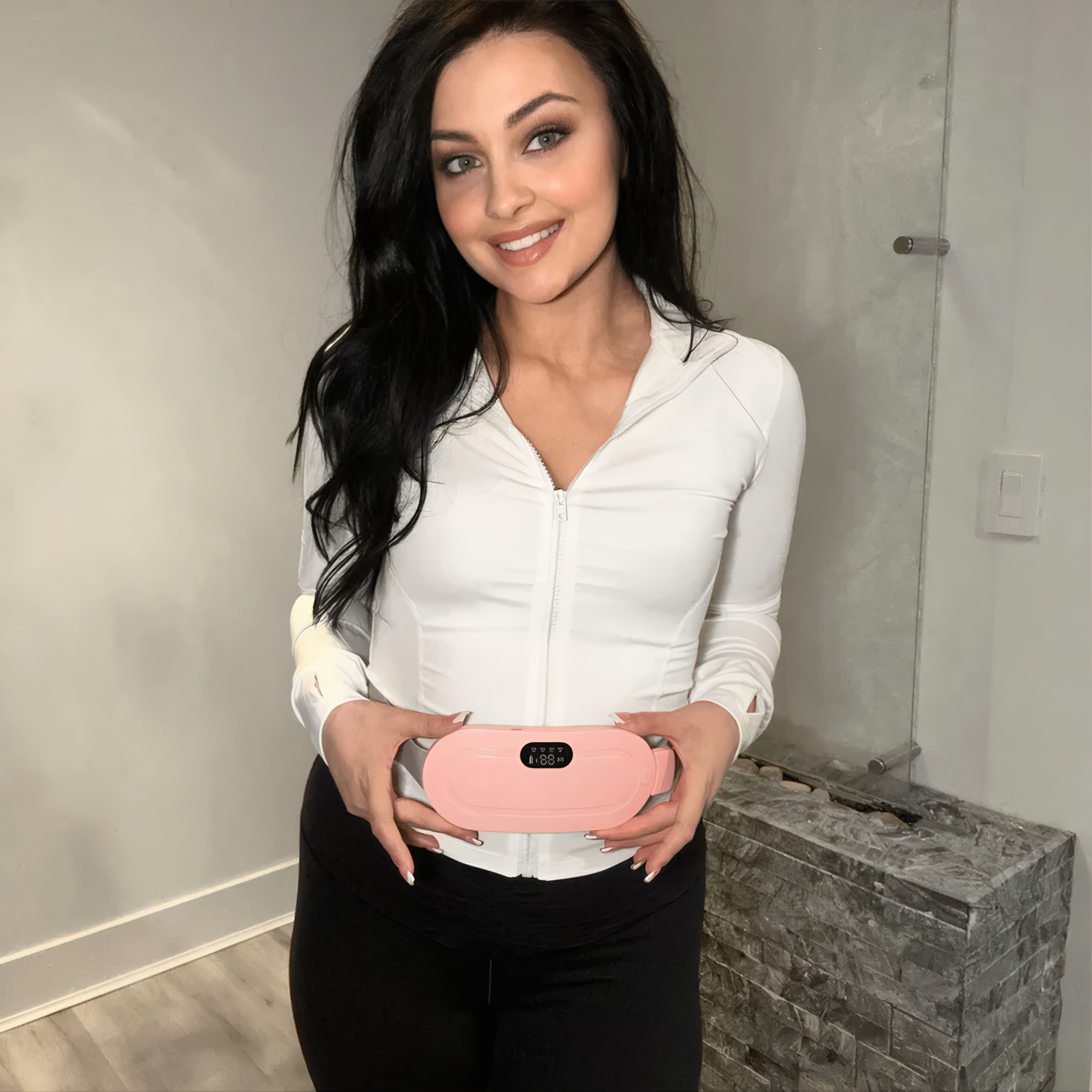 Pink Menstrual Relief Belt | Kiicity.com