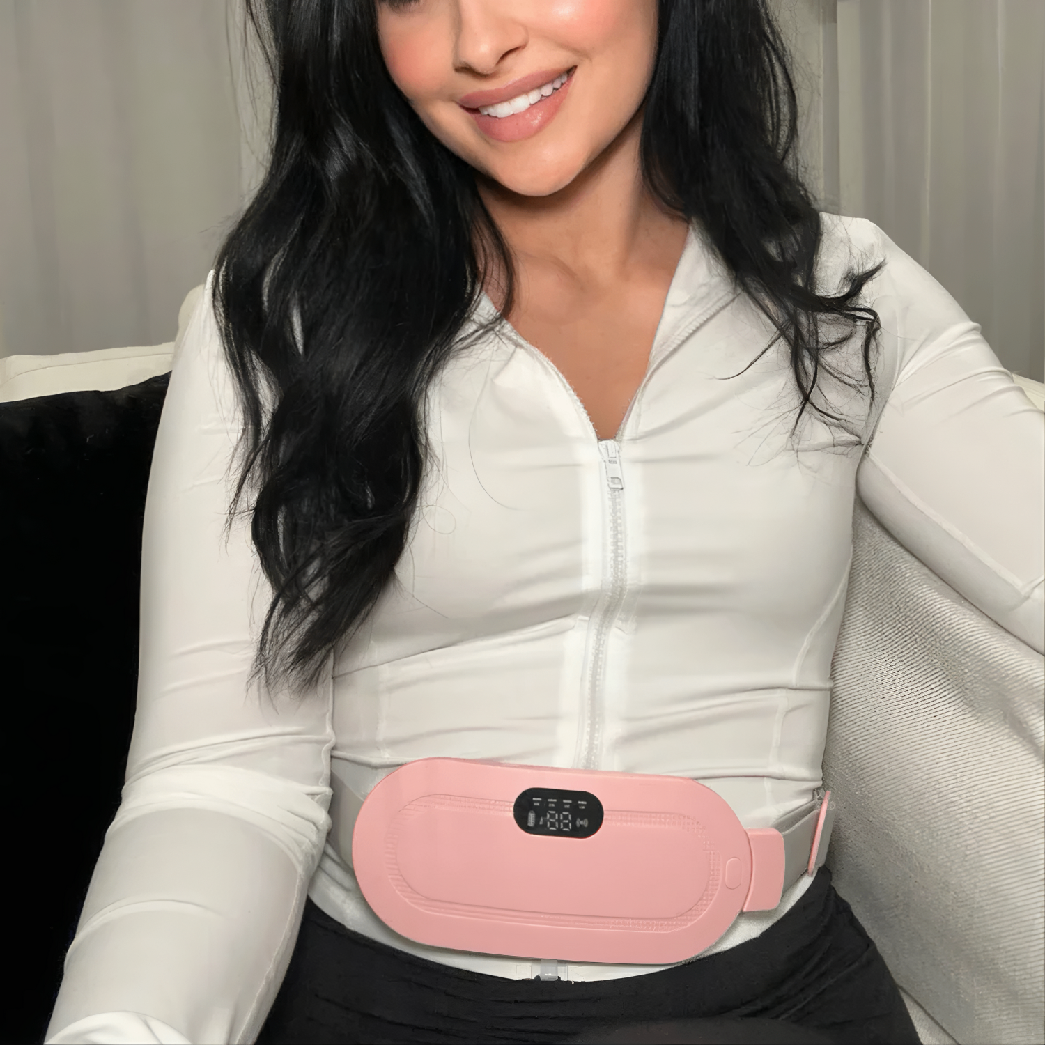 Pink Menstrual Relief Belt | Kiicity.com