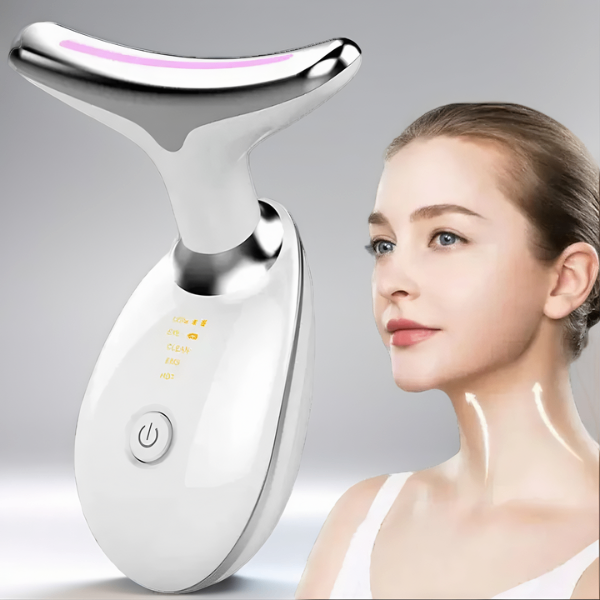 White Anti Wrinkle Neck & Face Beauty Device | Kiicity.com