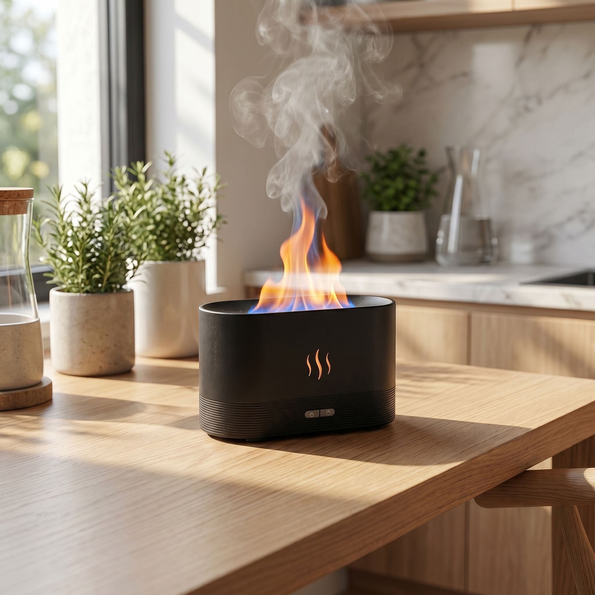 Flame Aromatherapy Diffuser - Kiicity