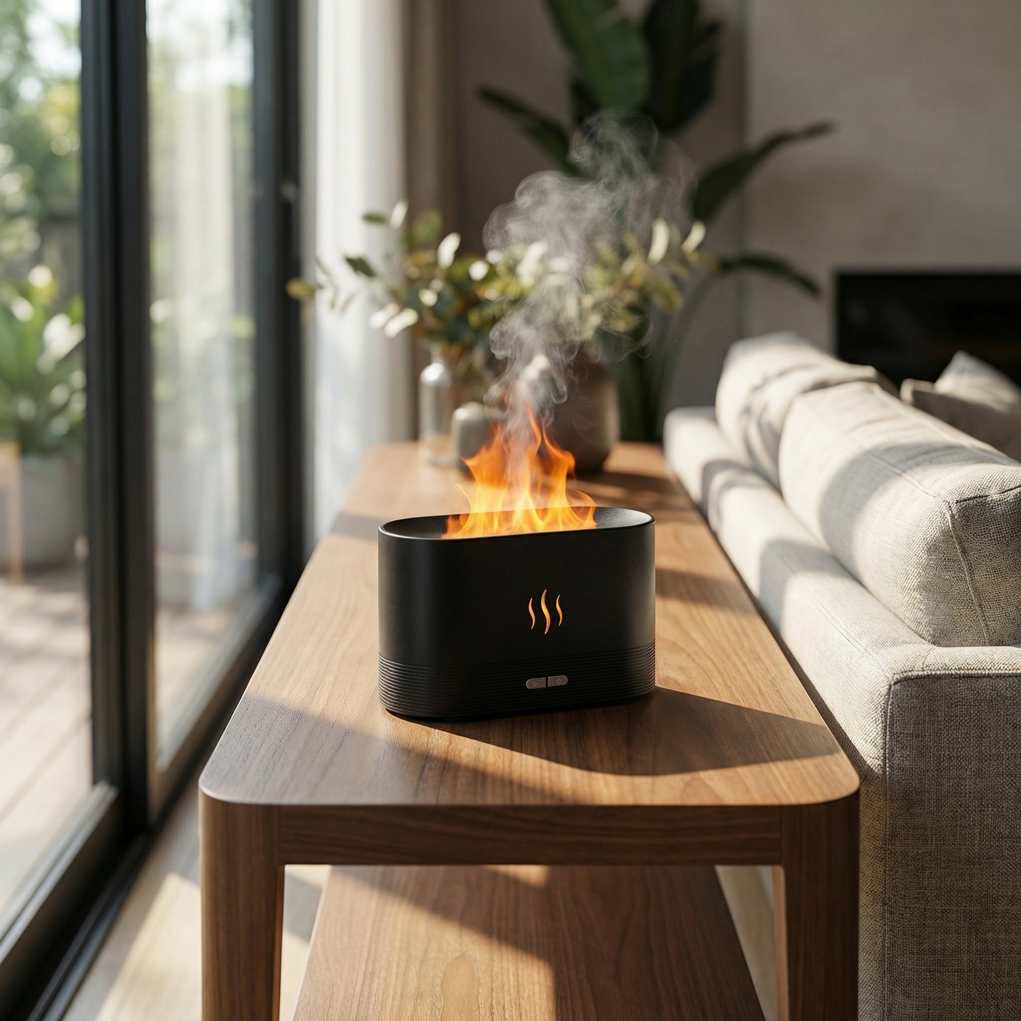 Flame Aromatherapy Diffuser - Kiicity