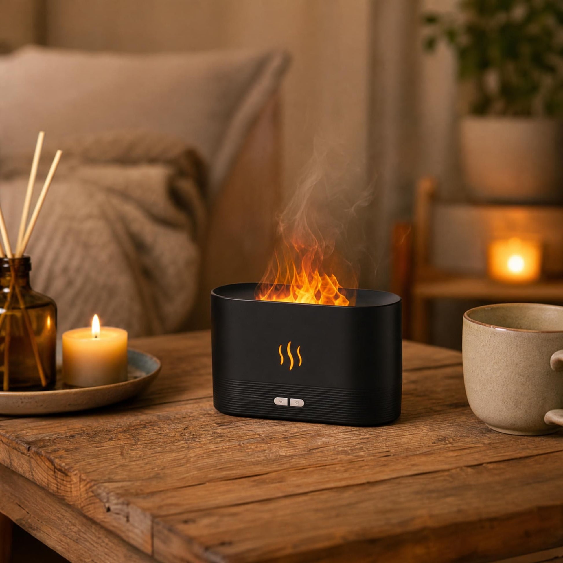 Flame Aromatherapy Diffuser - Kiicity