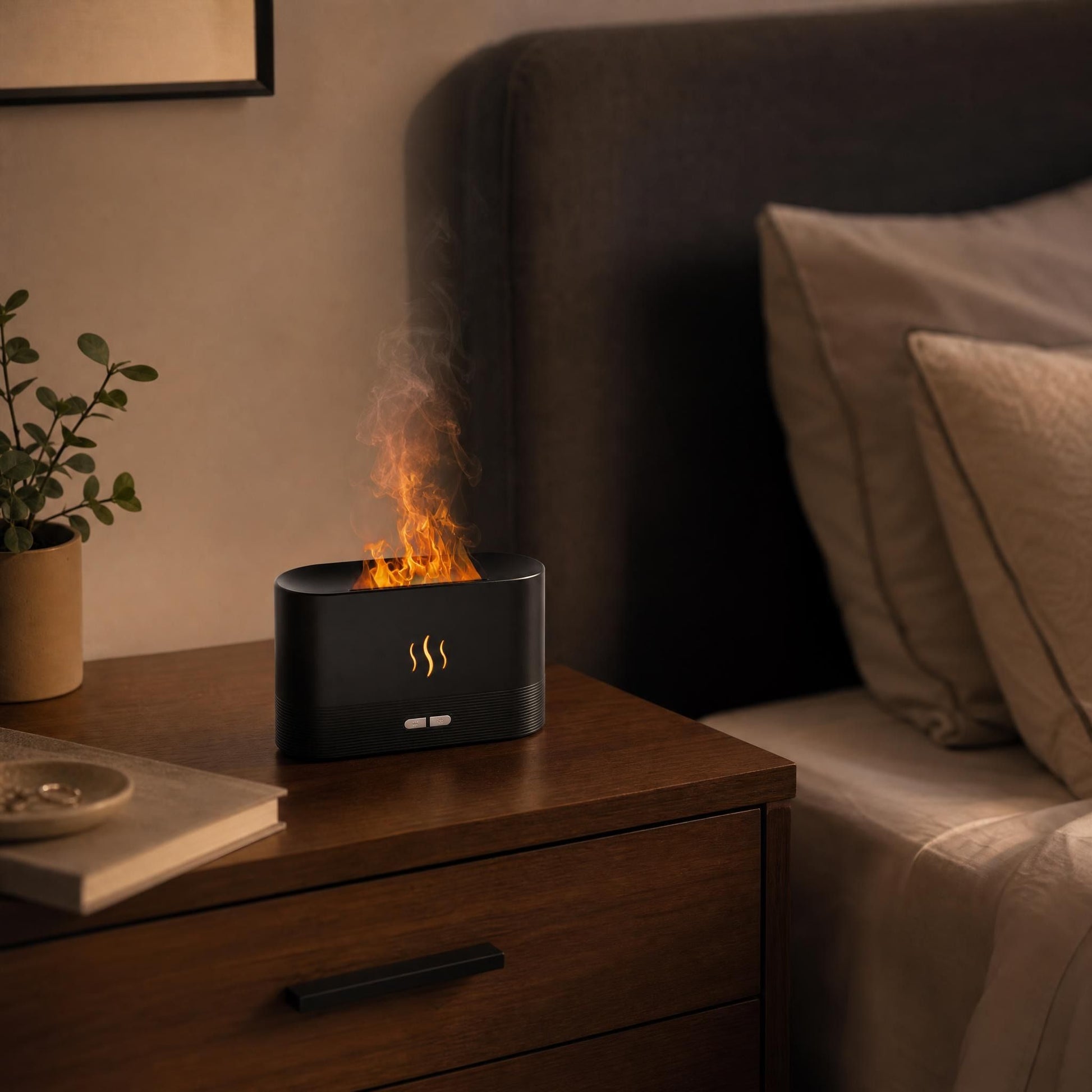 Flame Aromatherapy Diffuser - Kiicity