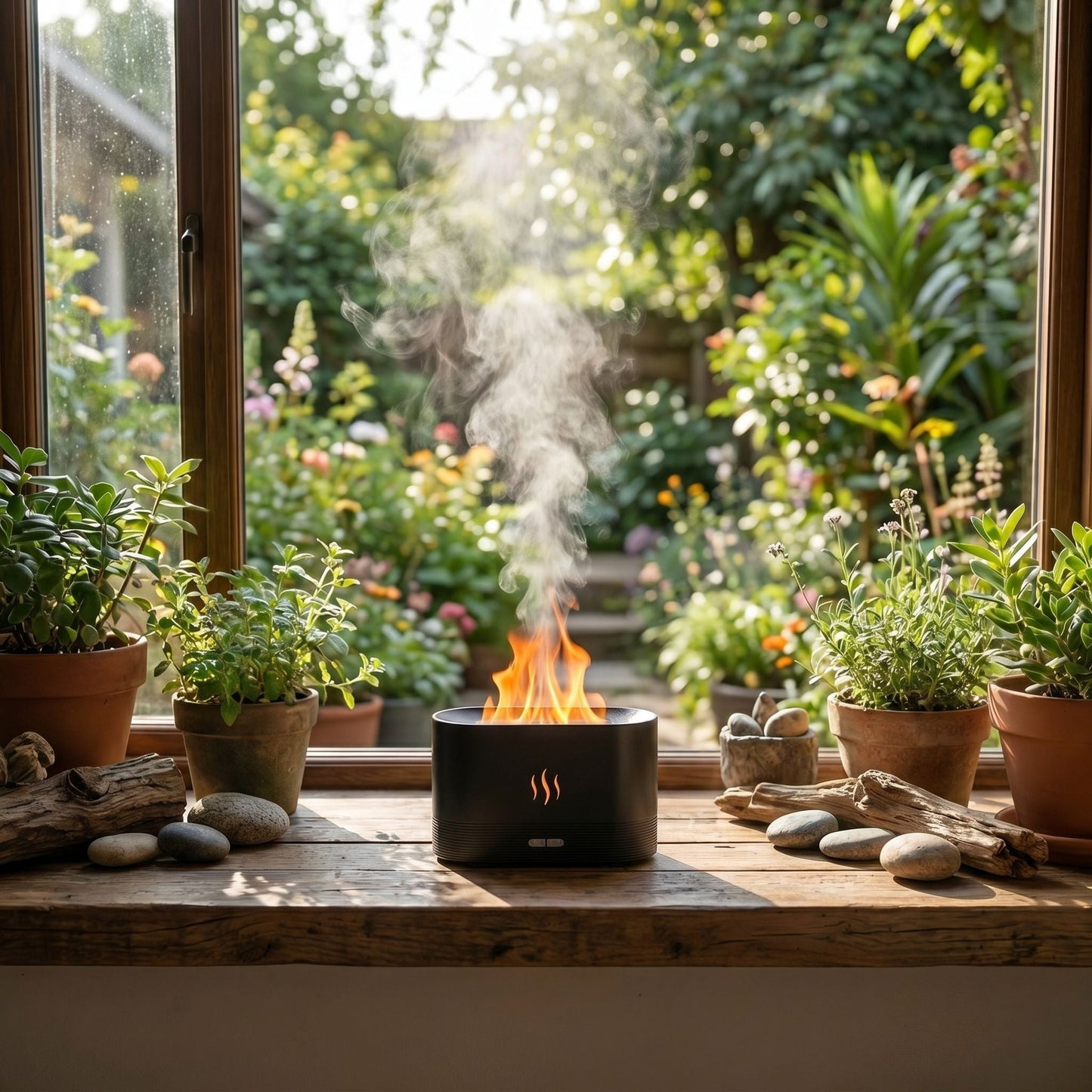 Flame Aromatherapy Diffuser - Kiicity