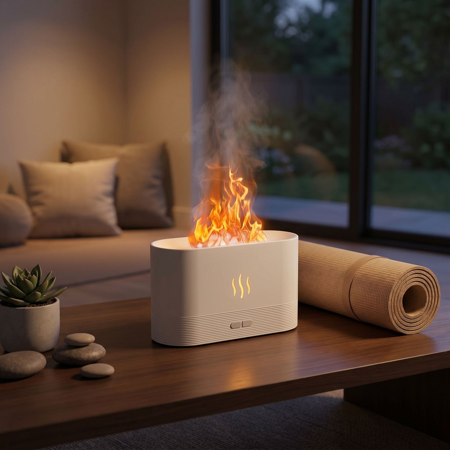 Flame Aromatherapy Diffuser - Kiicity