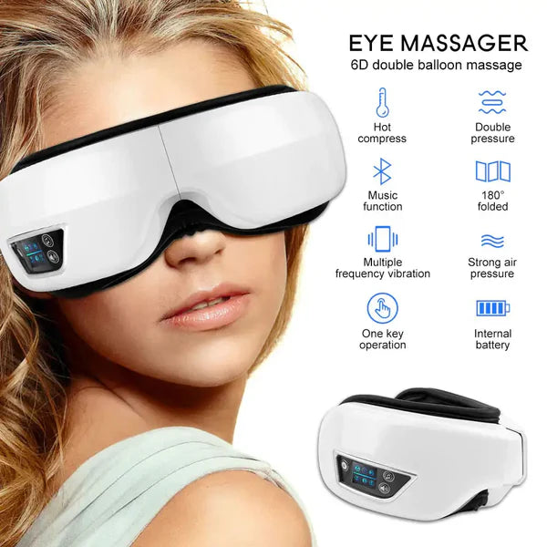 6D Smart Airbag Eye Massager