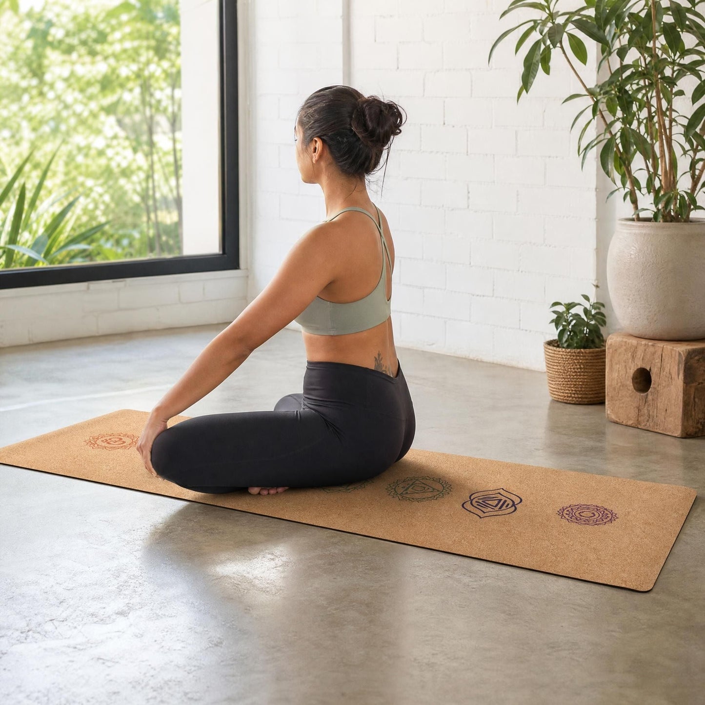 Natural Cork Yoga Mat - Kiicity