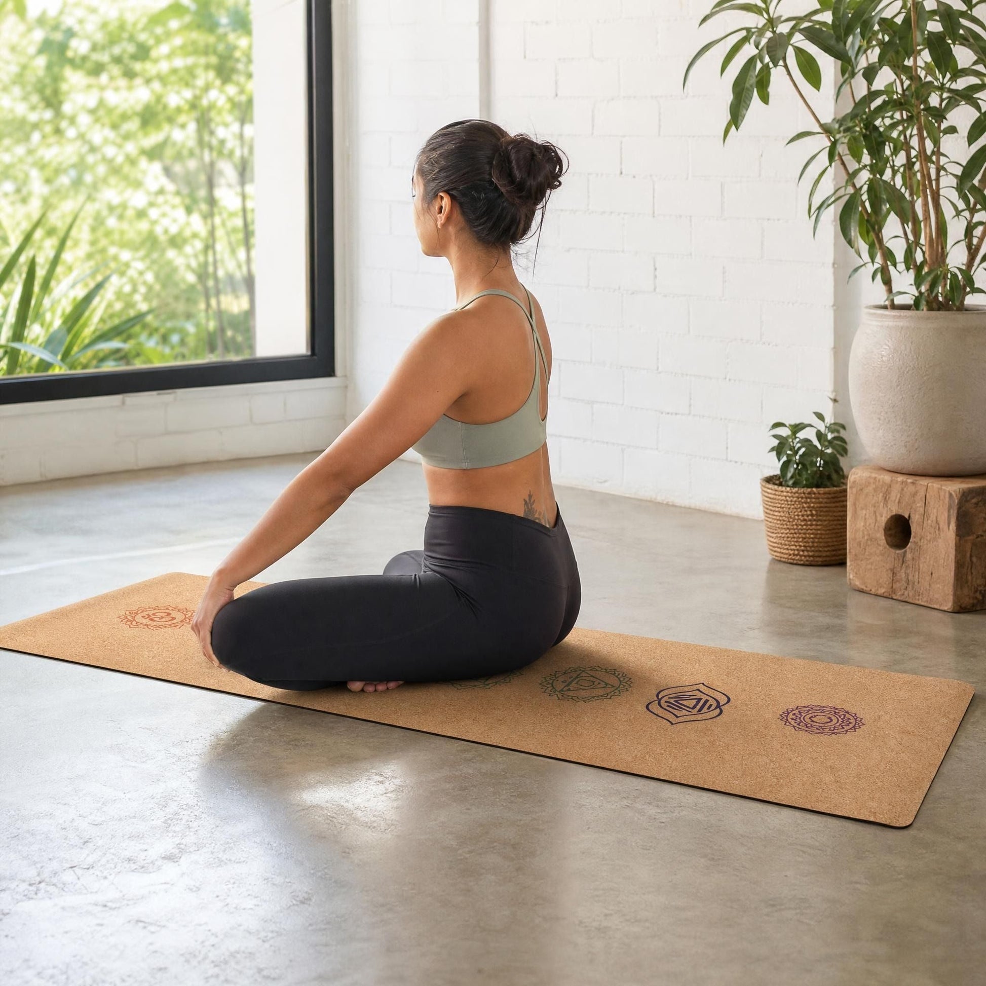 Natural Cork Yoga Mat - Kiicity
