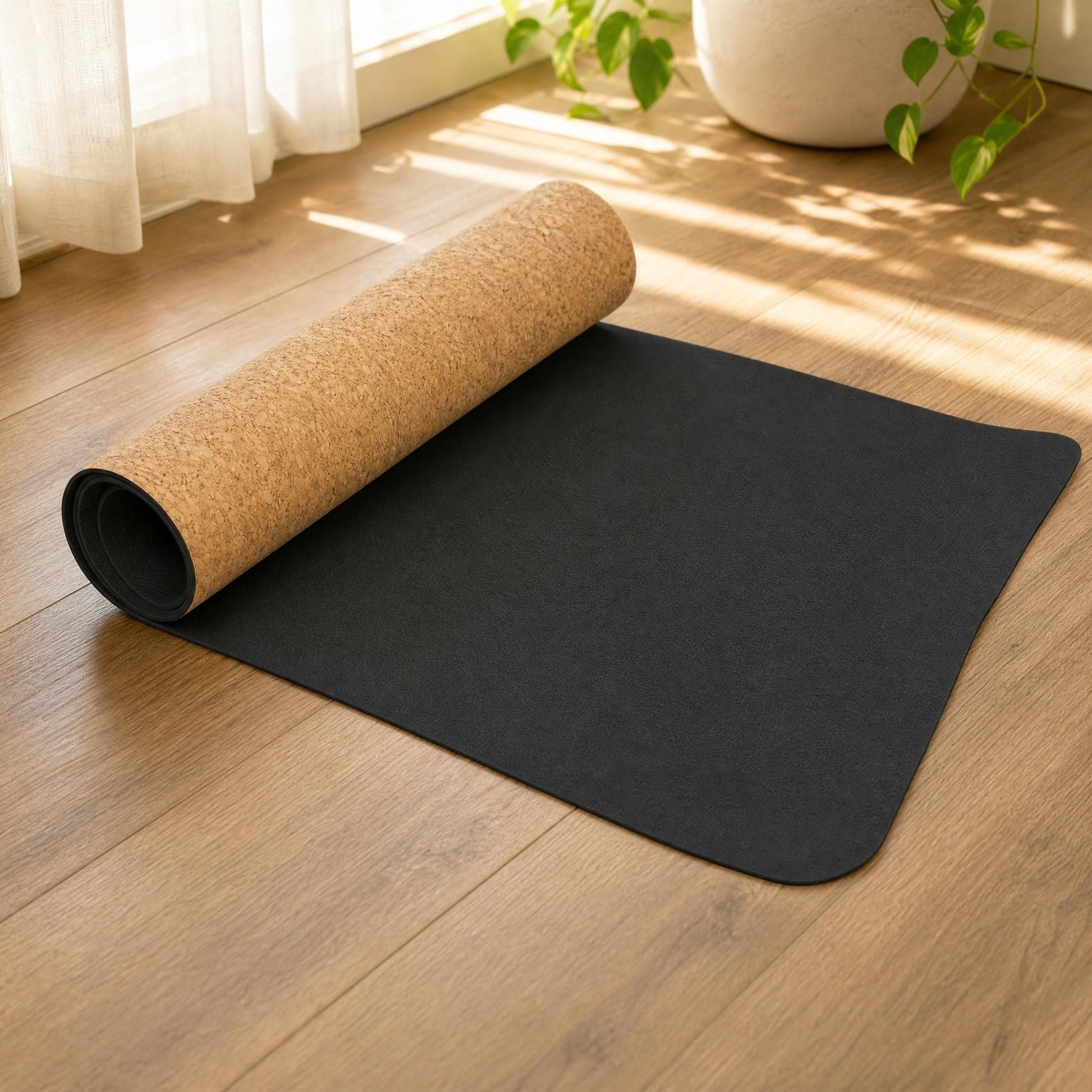 Natural Cork Yoga Mat - Kiicity