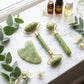 Natural Jade Facial Roller & Gua Sha Set - Kiicity