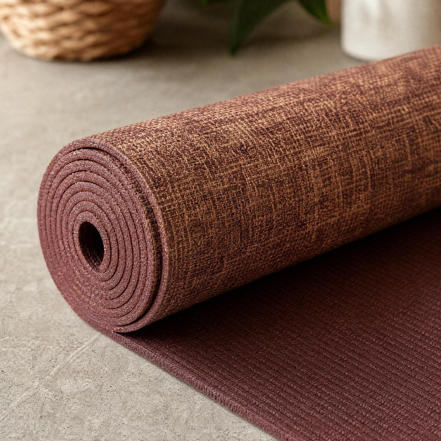 Natural Jute Yoga Mat - Kiicity