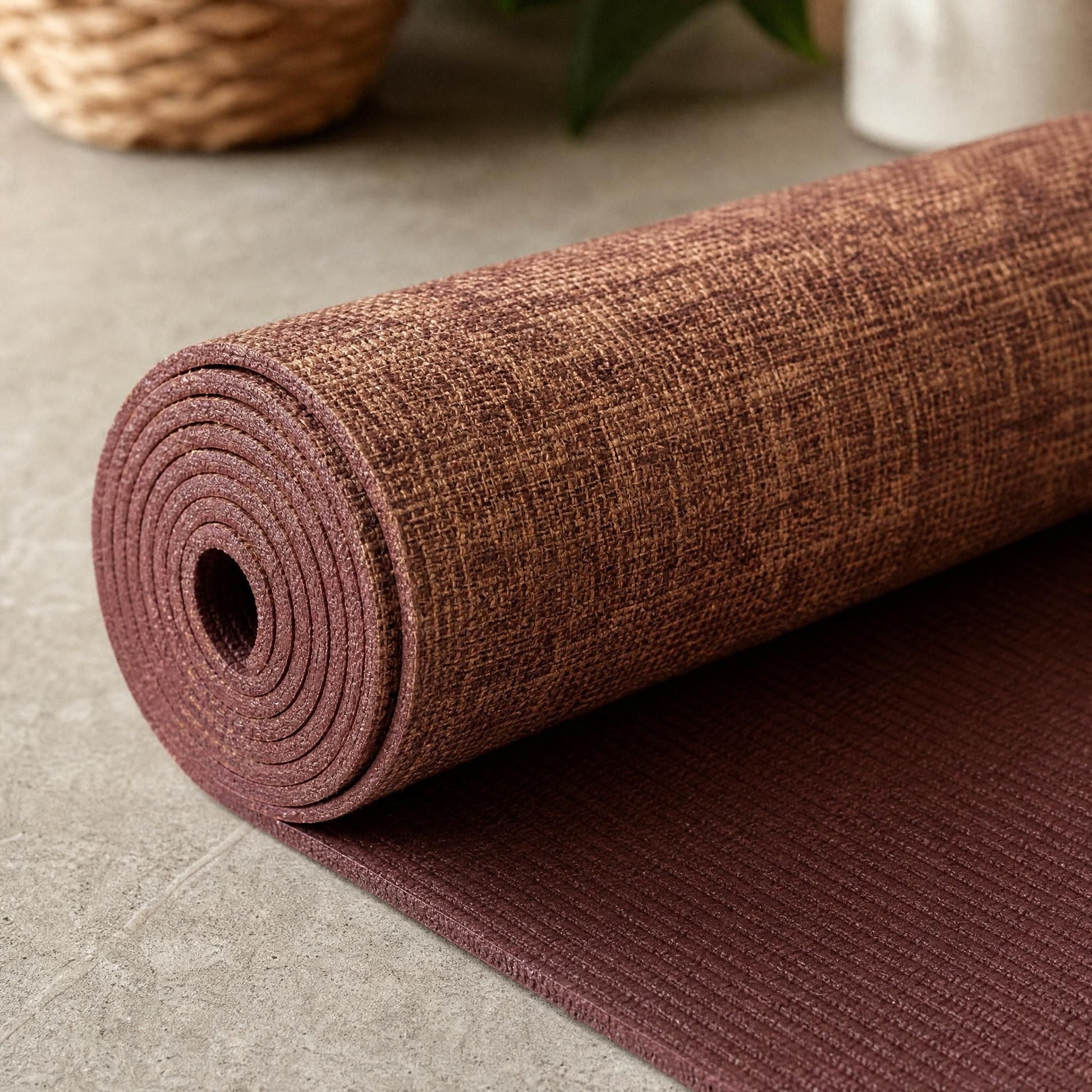 Natural Jute Yoga Mat - Kiicity