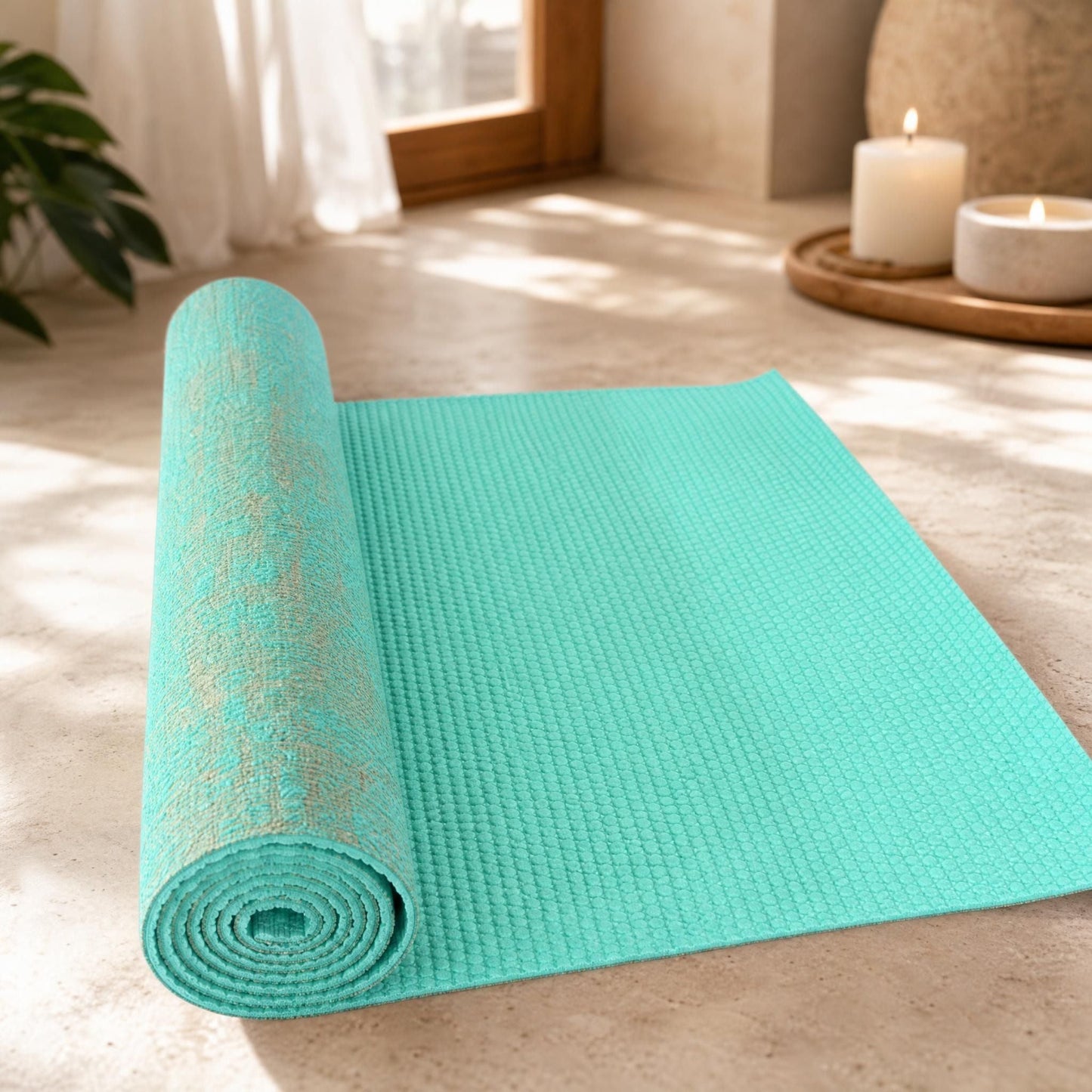 Natural Jute Yoga Mat - Kiicity