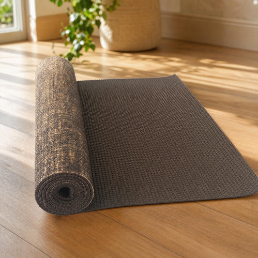 Natural Jute Yoga Mat - Kiicity
